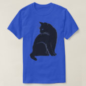 黒猫Ts Tシャツ (デザイン正面)