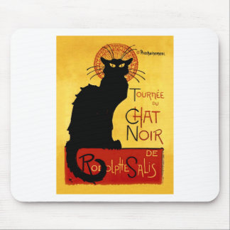 黒猫Vintage Tourneee du Chat Noir、Theophile マウスパッド