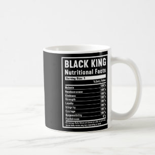 黒王の栄養事実アフリカ黒史 コーヒーマグカップ