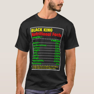 黒王の栄養事実黒史の月 Tシャツ