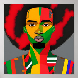 黒王メラニンマンブラーマンソンボーイプリンス ポスター