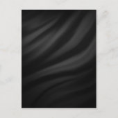 黒王室ののベルベットシルクのテキシエレガントック ポストカード (正面)