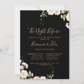 黒王室のフローラ夜リハーサル 招待状 (正面)