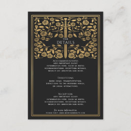 黒王室の中世結婚刀詳細 エンクロージャーカード