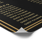 黒王室の中世結婚剣座図 ポスター (角)