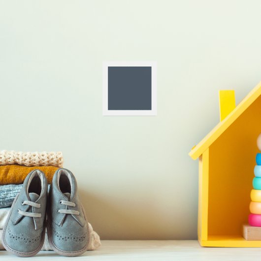 黒珊瑚無地の色 箔ポスター (インサイチュ (子供部屋3))