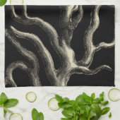 黒珊瑚礁 キッチンタオル (折り畳み)