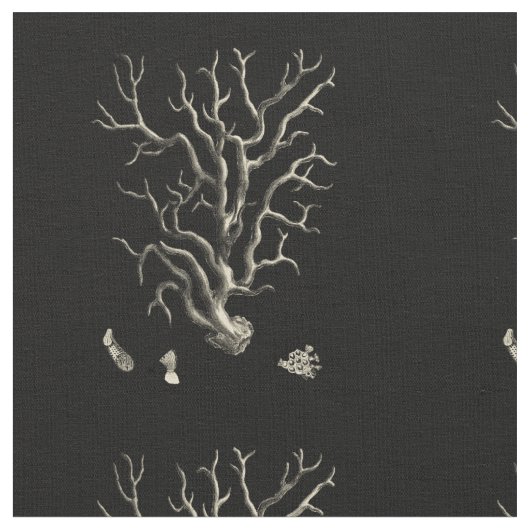 黒珊瑚礁 ファブリック (クローズアップ)