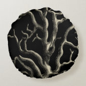 黒珊瑚礁 ラウンドクッション (裏面)