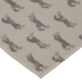 黒男らしとタンクラシック騎馬馬 テーブルクロス (アングル)