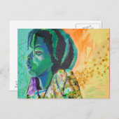 黒男夢はがき ポストカード (正面/裏面)