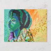 黒男夢はがき ポストカード (正面)