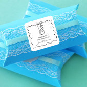 黒男女兼用赤モダンちゃんシャワー スクエアシール