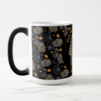 🖤黒番ファラオ・ミイラ・マグ🎃☕👑 モーフィングマグカップ