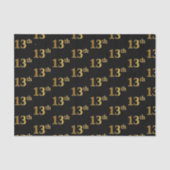 黒番フェイク金ゴールド13日(13日)イベント 薄葉紙 (正面)