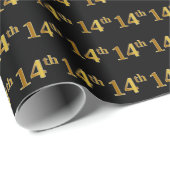黒番フェイク金ゴールド14日(14日)イベント ラッピングペーパー (ロールコーナー)