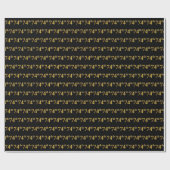 黒番フェイク金ゴールド74位(74位)イベント ラッピングペーパー (フラット)