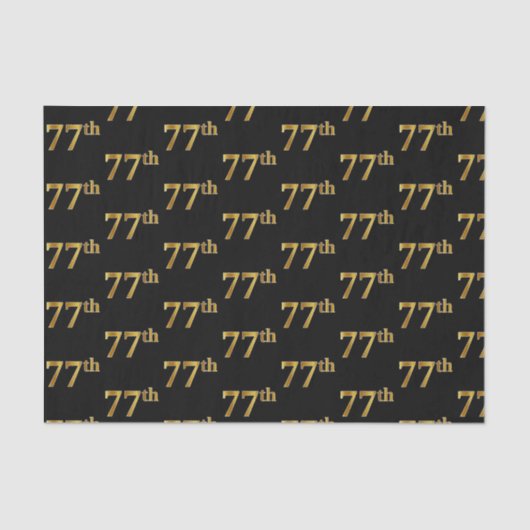 黒番フェイク金ゴールド77位(77位)イベント 薄葉紙 (正面)