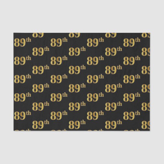 黒番フェイク金ゴールド89位(八十九位)イベント 薄葉紙 (正面)