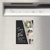 黒番救Date Photo Booth 結婚's マグネット (インサイチュ (食洗機))