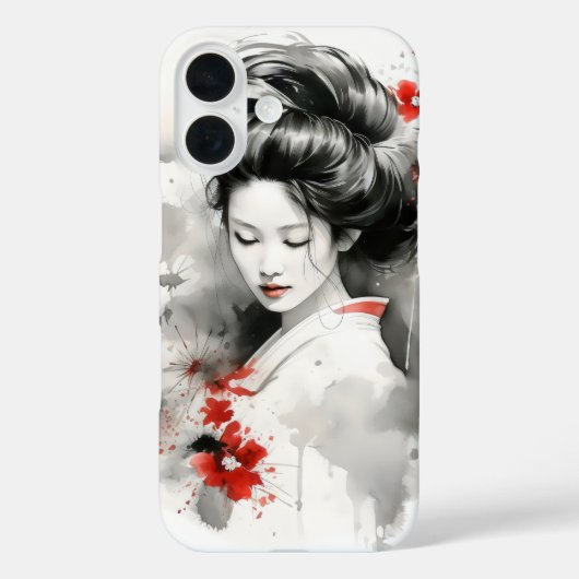 黒番芸者 Case-Mate iPhoneケース (裏面)