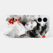 黒番芸者 iPhone 16ケース (裏面横)