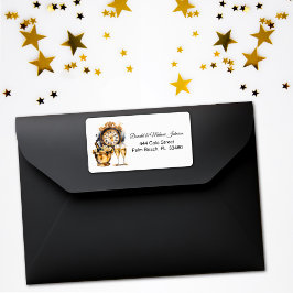 黒番金ゴールド大晦日の住所 ラベル