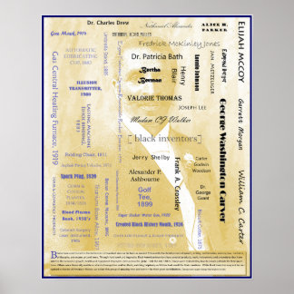 黒発明家ポスターI ポスター