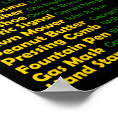 黒発明者の歴史黒人歴史月間プロ ポスター (角)