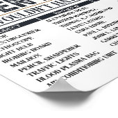 黒発明者忘れの歴史黒史 ポスター (角)