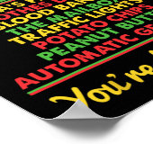 黒発明者忘れの歴史黒史 ポスター (角)