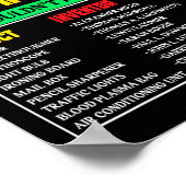 黒発明者忘れの歴史黒史 ポスター (角)