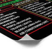 黒発明者忘れの歴史黒史 ポスター (角)