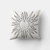 黒白お洒落天星天文学 クッション (裏面)