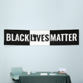 黒白と黒の生命体を育て 横断幕 (トレードショー)