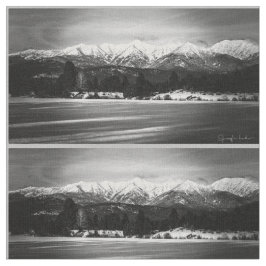 黒白のエルクラン山脈 ファブリック