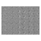 黒白のチェック柄 ダイヤモンド 現代的なパターン テーブルクロス (正面(横))