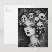 黒白のペルセポネ ポストカード (正面/裏面)