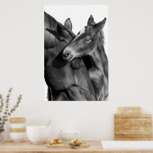 黒白のマーレとフォール ポスター (キッチン)