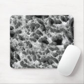 黒白の丸い枕を持つサンゴ マウスパッド (マウス)