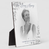 黒白の写真による追憶の儀　愛する者たちよ フォトプラーク (側面)