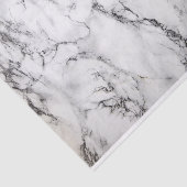 黒白の大理石のテクスチャ 薄葉紙 (詳細)