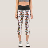 黒白の天才的なキャプリスの主な特徴 カプリレギンス (正面)