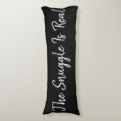 黒白の寄り角実在 ボディピロー (正面縦)