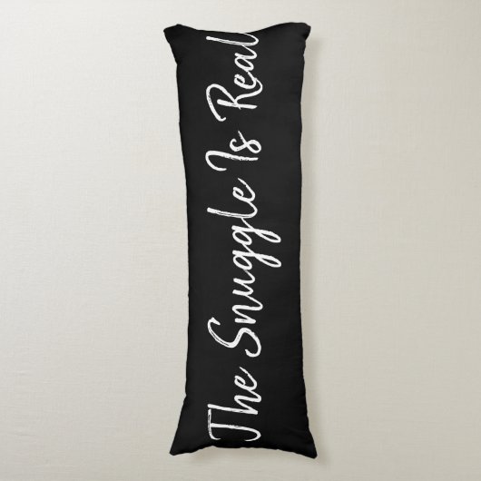 黒白の寄り角実在 ボディピロー (正面縦)