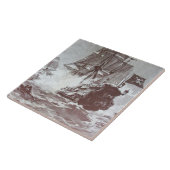 黒白の海賊船戦 タイル (側面)