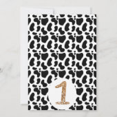 黒白の牛、あなたはムーの招待状を聞いたことがありますか 招待状 (裏面)