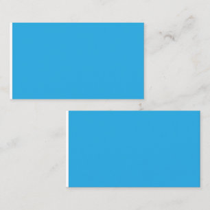 黒白の猫の青い背景 コーリングカード