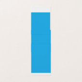 黒白の猫の青い背景 名刺 (外部フラット)