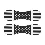 黒白の米国旗野球 野球ボール (パネル)